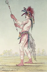 Joueur de balle Sioux We-Chush-Ta-Doo-Ta, 